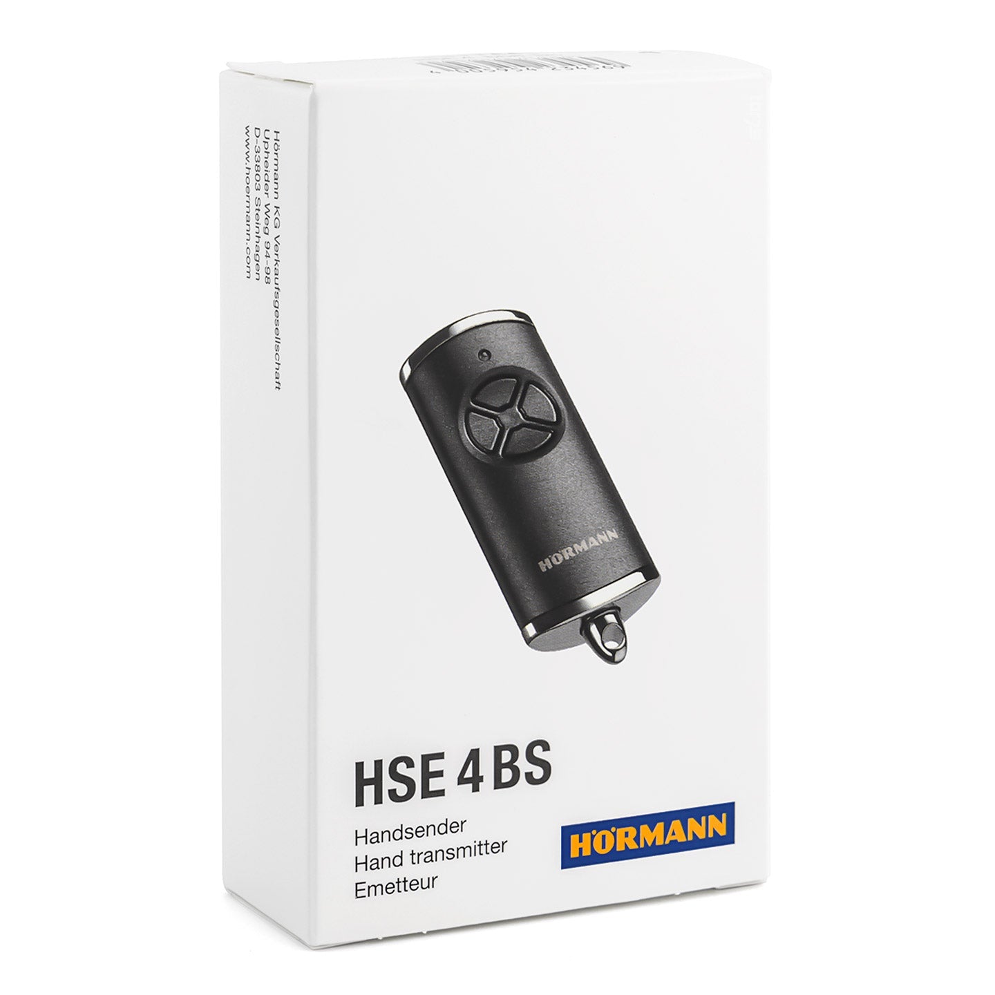 Hörmann handzender HSE 4, BiSecur, zwart structuur