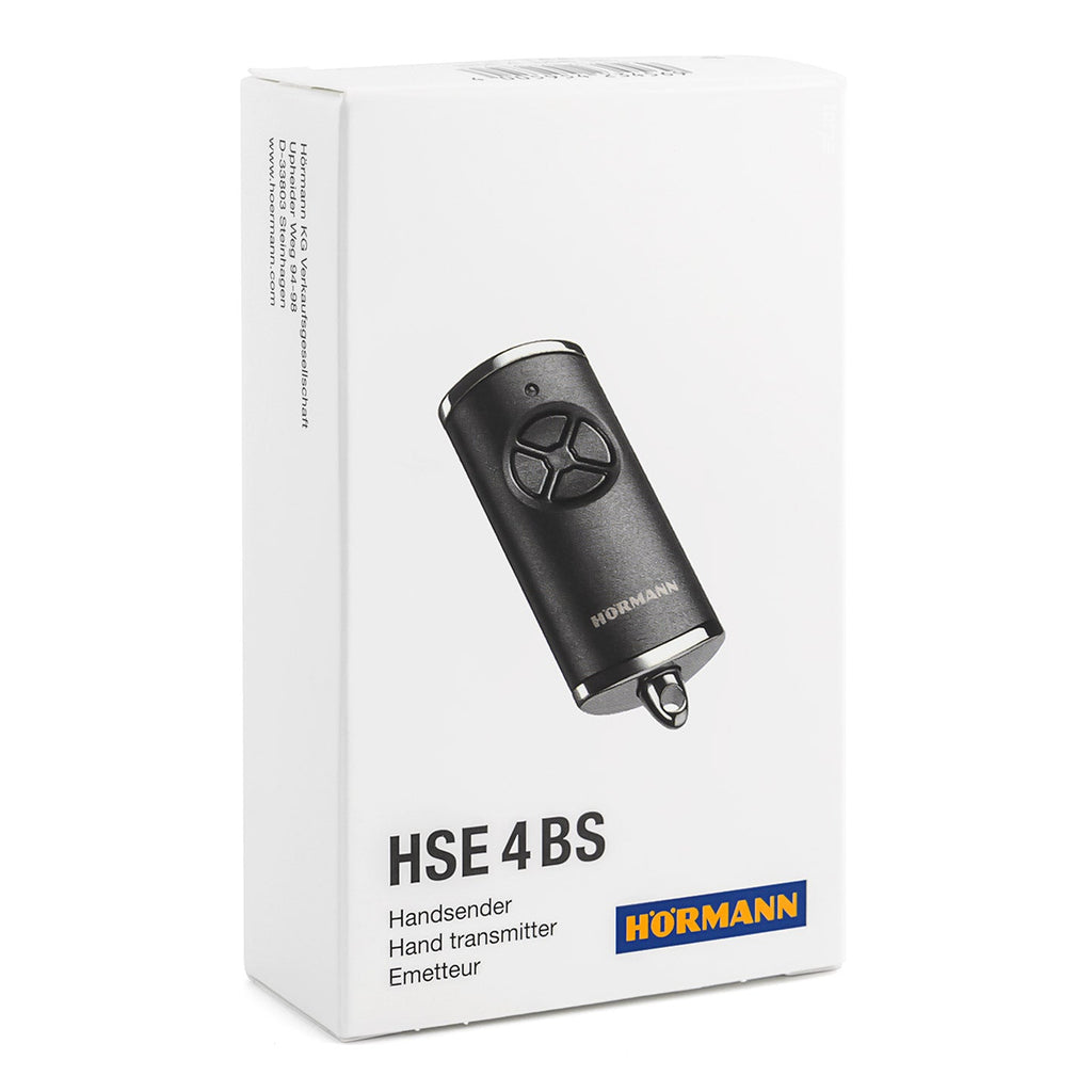 Hörmann handzender HSE 4, BiSecur, zwart structuur
