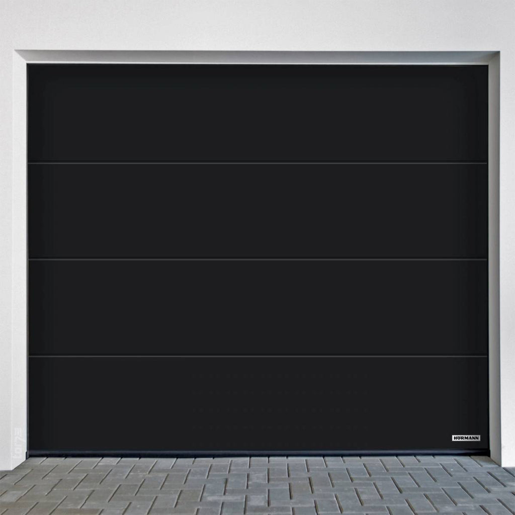 Hörmann LPU42 L-profierling Woodgrain Afmetingen bxh 2500 x 2250 mm