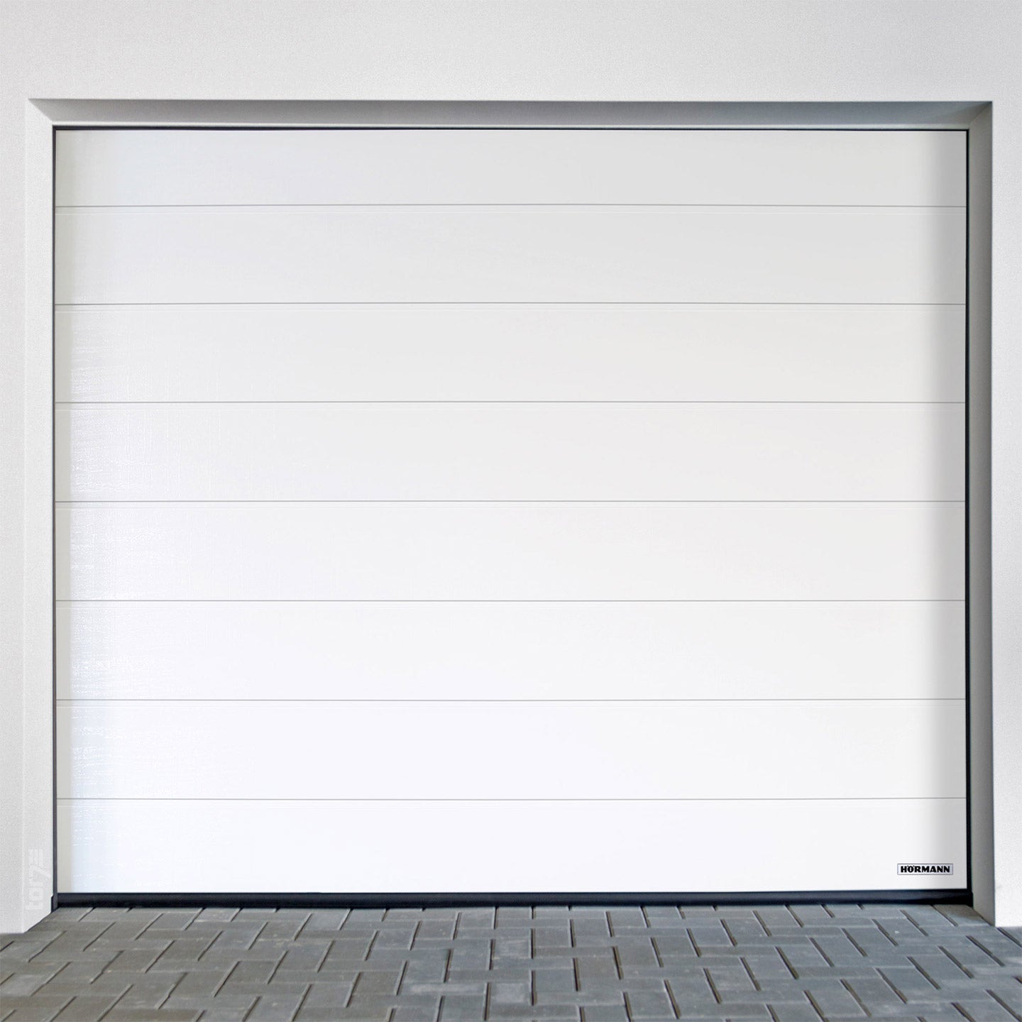 Hörmann garagepoort RenoMatic M-Profilering Woodgrain